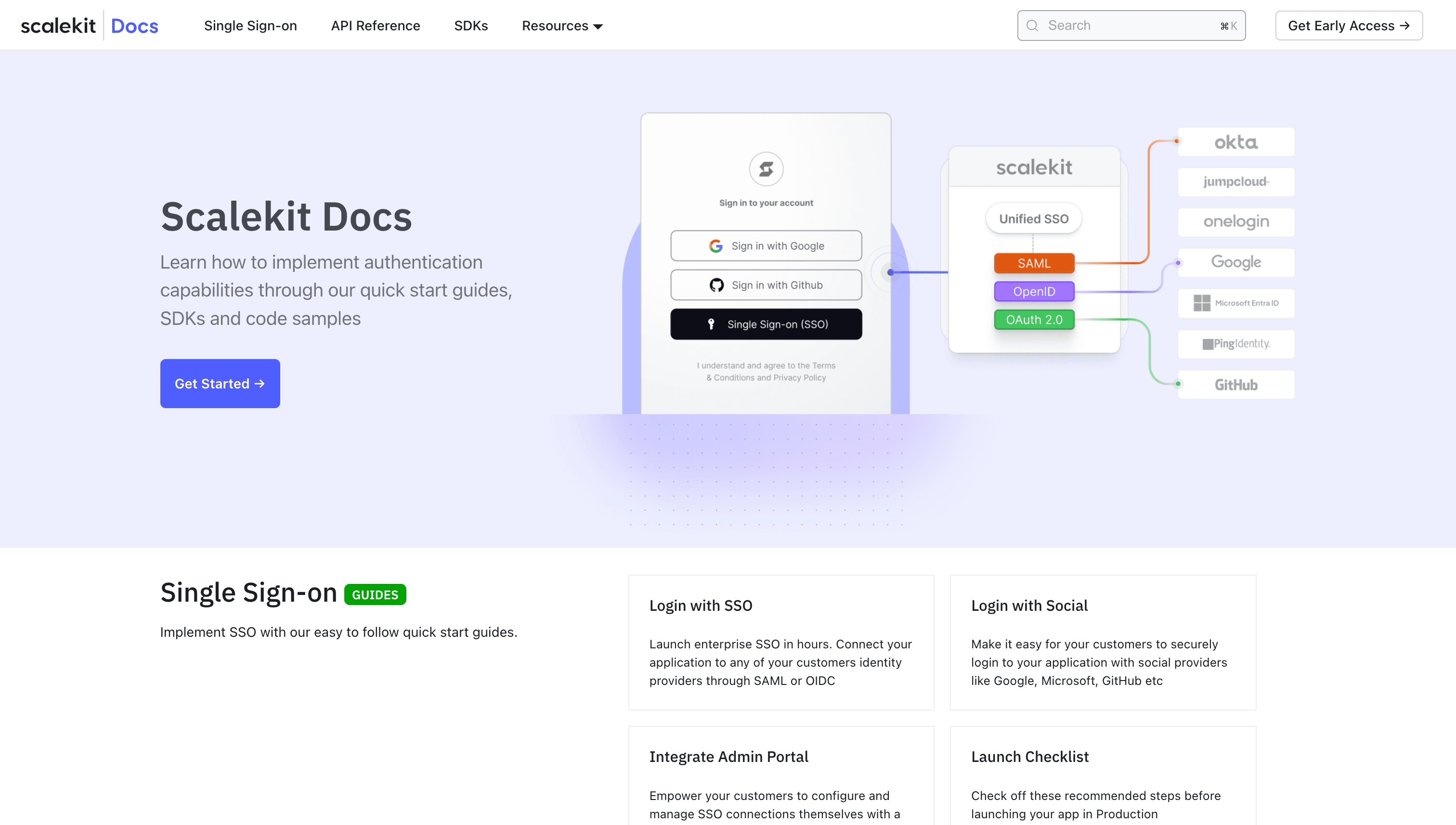 Scalekit Documentation screenshot